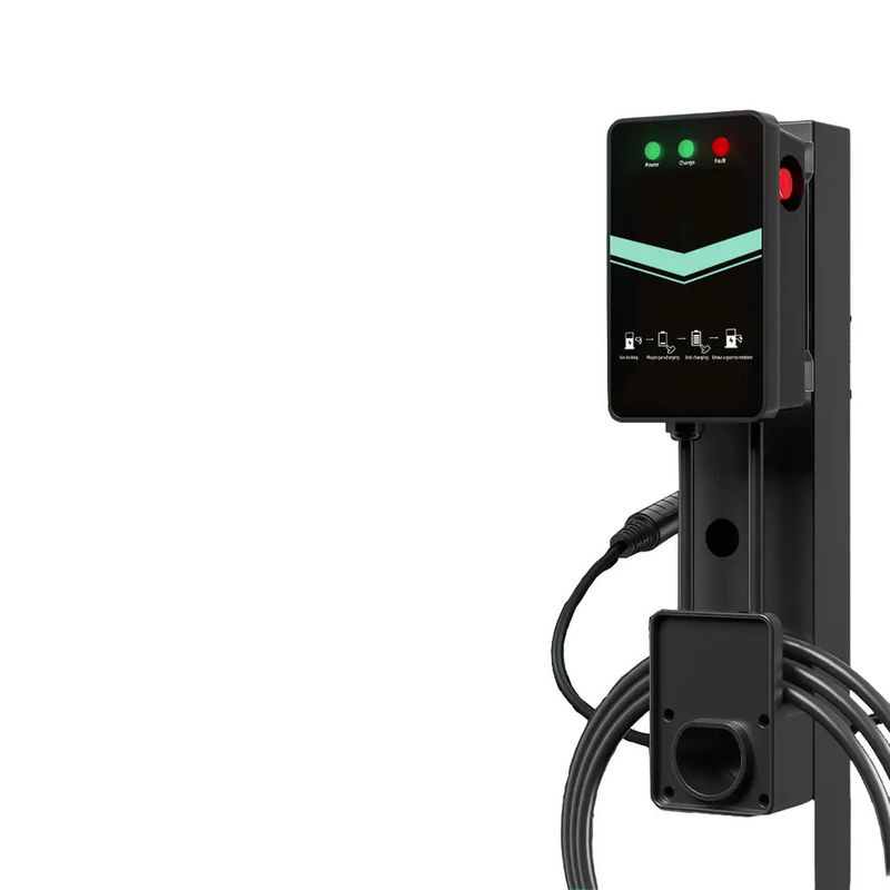 Avrupa Standardı 7kw Type2 32A AC Ev İçin Duvara Monte EV Şarj İstasyonu