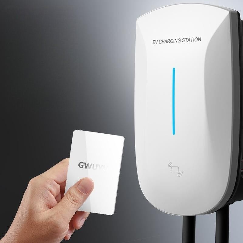 Amerikan Standart WIFI Bağlantısı Duvar Boksörü 32A Tip 1 Ev İçin EV Şarj Aracı
