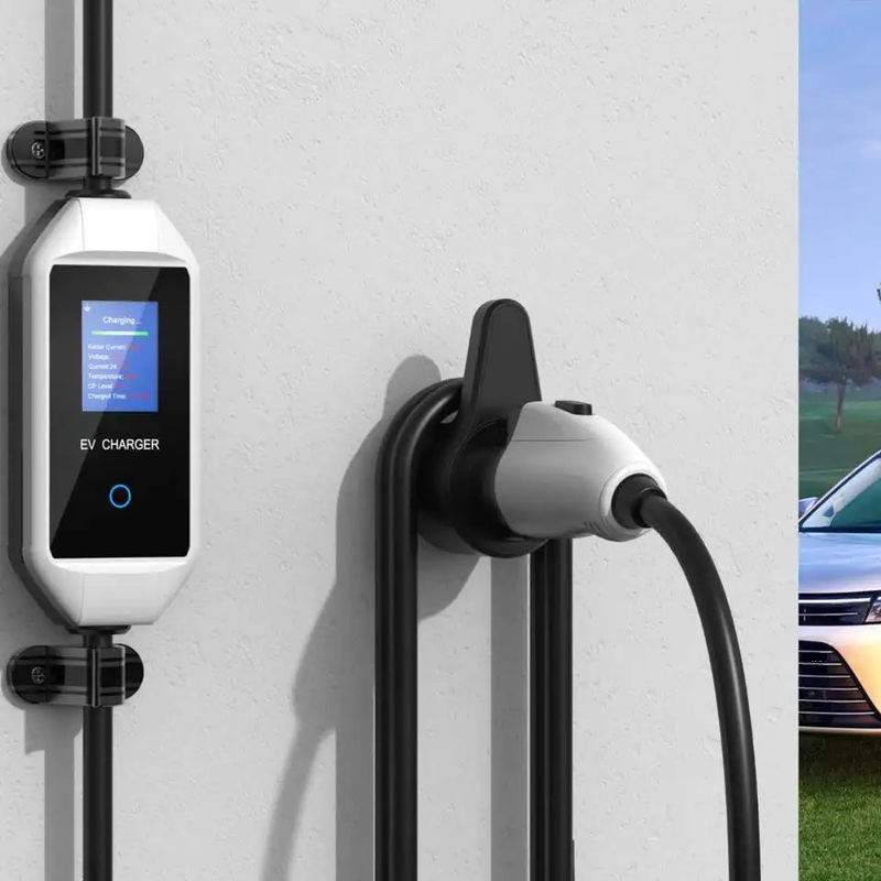 Amerikan Standart Seviye 2 J1772 Tip Ev Şarj cihazı 240V AC Hızlı Şarj cihazı