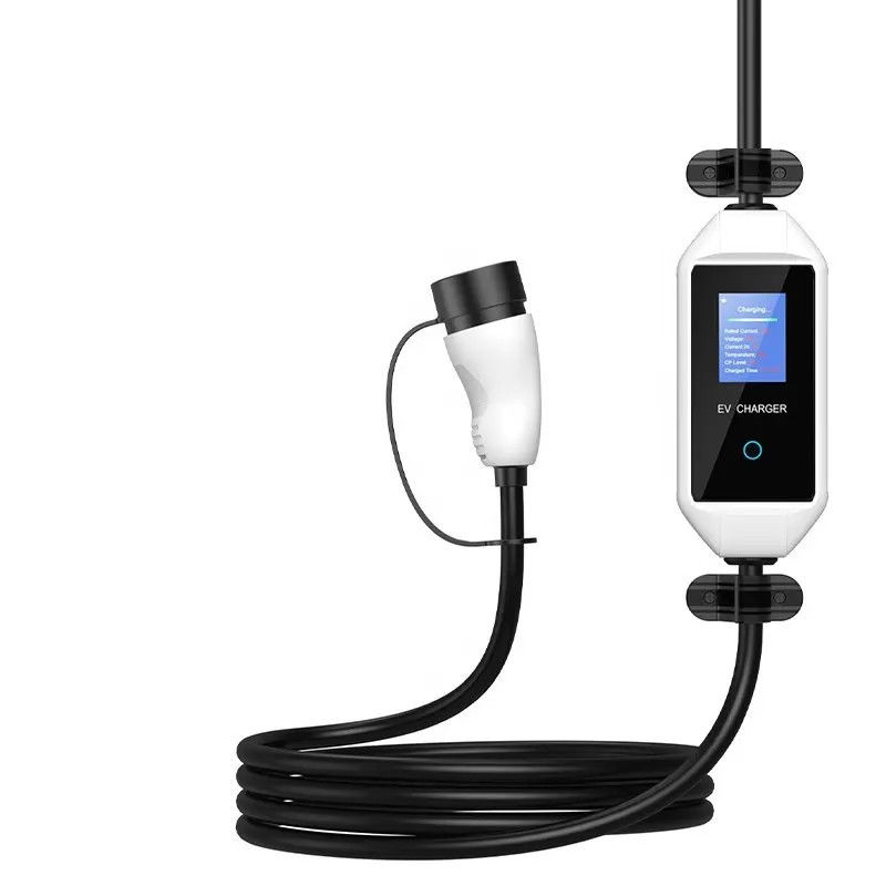 Amerikan Standart Seviye 2 J1772 Tip Ev Şarj cihazı 240V AC Hızlı Şarj cihazı