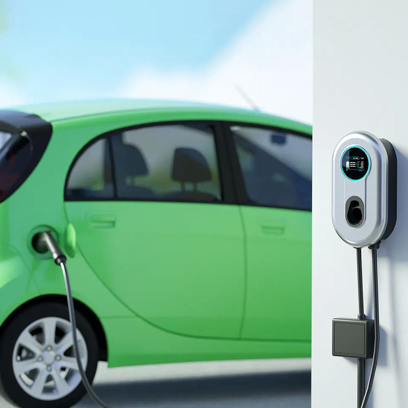 22kw RFID Kart Hızlı Şarjlı EV Portatif Şarj cihazları Tek Silahlı Tip 2