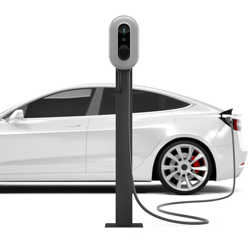 Üstü Akım Koruması Bluetooth Tip 2 EV Şarj Aracı 7kw Ev Şarjı İçin