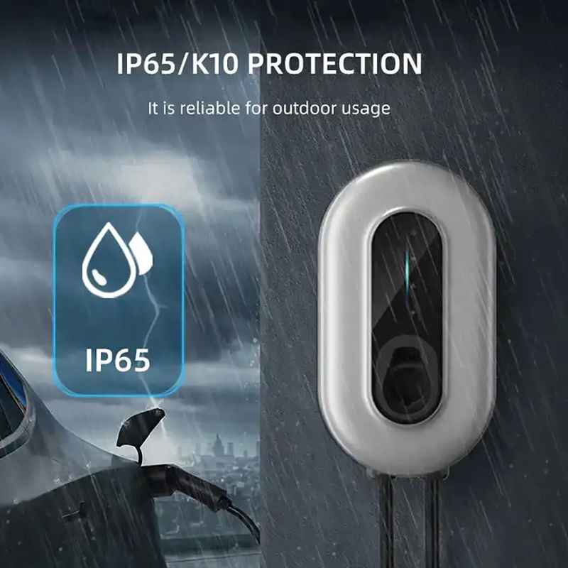 Avrupa Standardı RFID Kartı Mobil Uygulama Tipi 2 EV Şarj Cihazı Evde Şarj Kutusu