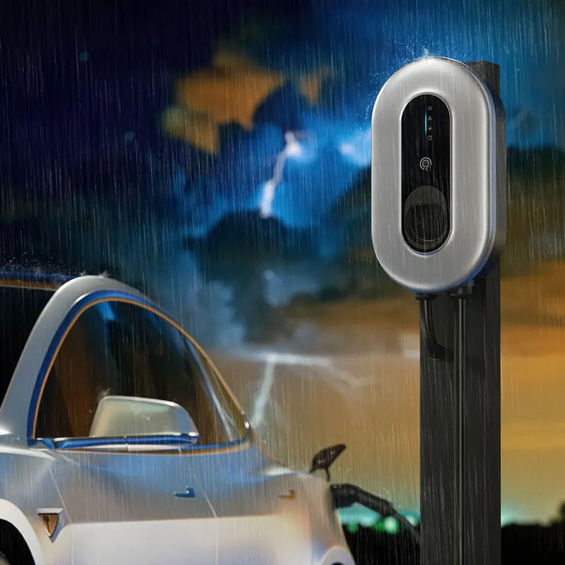 Wifi Bağlantılı IP65 Taşınabilir Tip 2 EV Şarj cihazı 5m Kablo ile