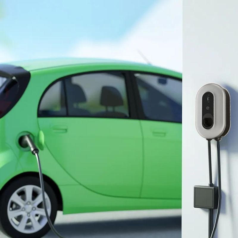 Avrupa Standart Tek Silahlı AC 220V Tip 2 EV Şarj Aracı Aşırı Yüklenme Koruması