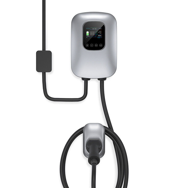 7.4 Metre Kablo Sütunu Montajlı 11kw RFID Kartlı Ev Tipi 1 EV Şarj cihazı