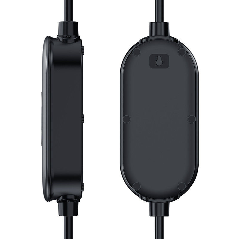 Plug And Charge SAE J1772 Plug 240V taşınabilir EV şarj istasyonu özelleştirilmiş kablo
