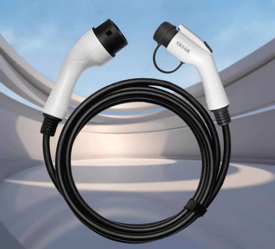 GB/T Type 2 10 Metre 7kw EV Şarj Uzantı Kablosu Tüm EV Arabaları İçin